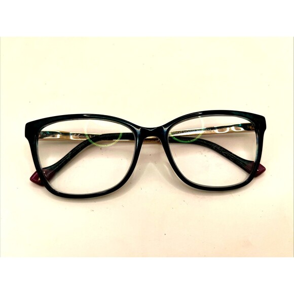 Valea Eyeglasses GUO VYA006 Col OXAT Designer Frames Only Green 53-16-140 - Picture 2 of 6